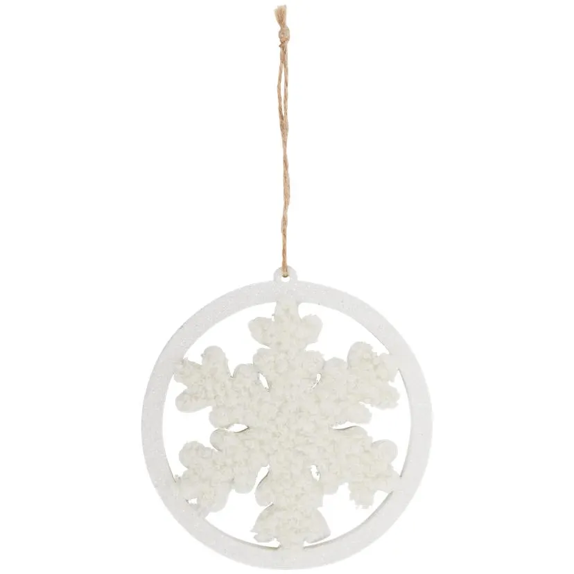 Kersthanger met teddystof