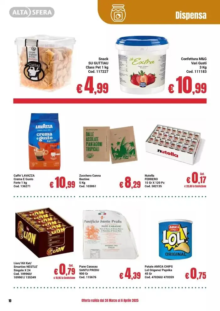 Offerta valida dal 24 Marzo al 6 Aprile 2025 da 24 marzo a 6 aprile di 2025 - Pagina del volantino 10