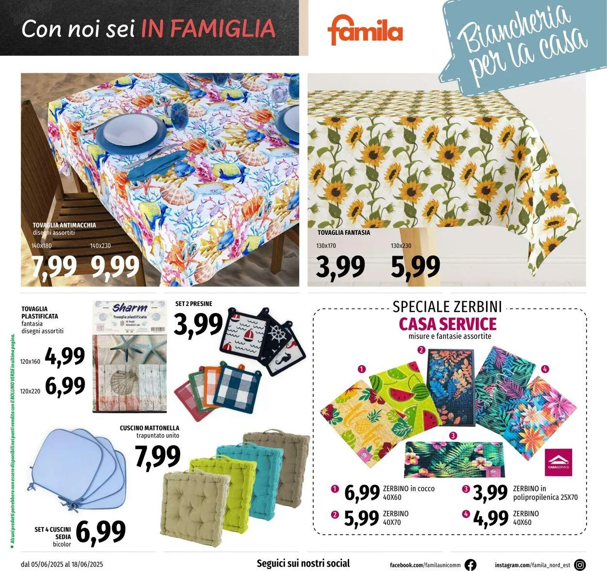 Famila Volantino attuale da 5 giugno a 18 giugno di 2025 - Pagina del volantino 26