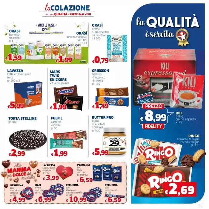 La qualita e servita da 24 aprile a 7 maggio di 2025 - Pagina del volantino 9