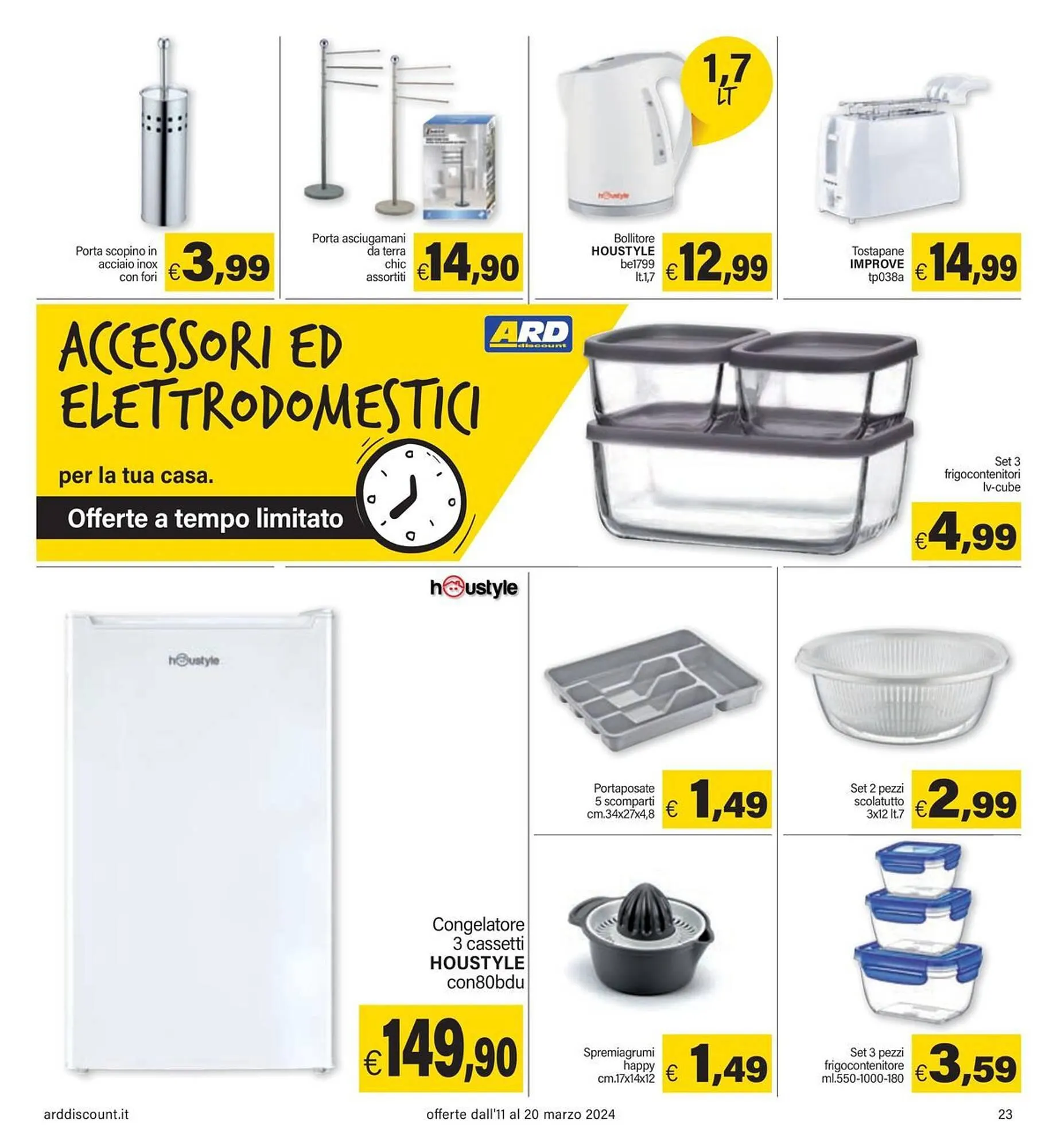 Volantino Ard Discount da 11 marzo a 20 marzo di 2024 - Pagina del volantino 23