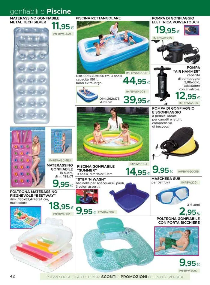 Catalogo giardino 2024 da 19 giugno a 31 agosto di 2024 - Pagina del volantino 42