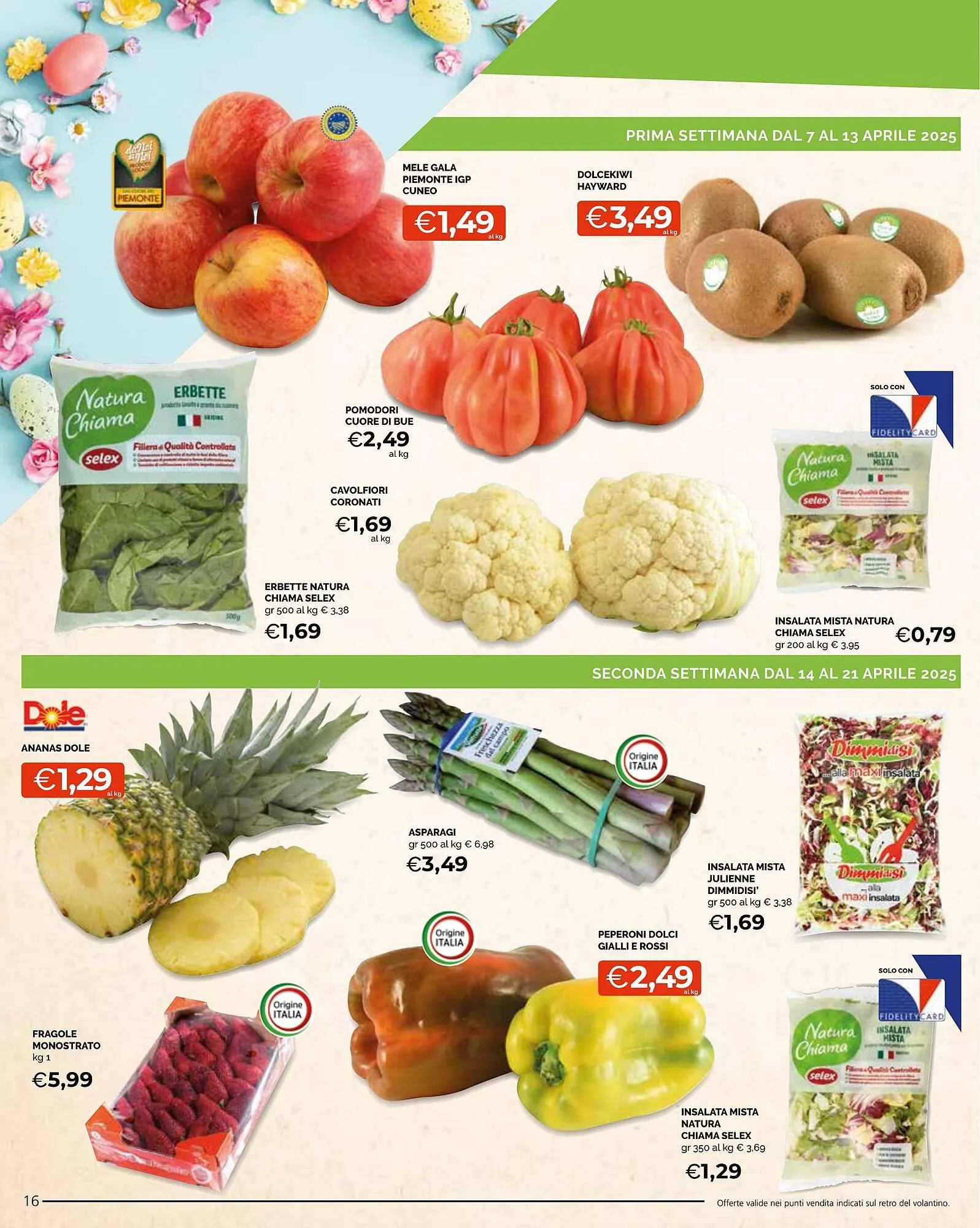 Volantino Mercatò Big da 7 aprile a 21 aprile di 2025 - Pagina del volantino 16