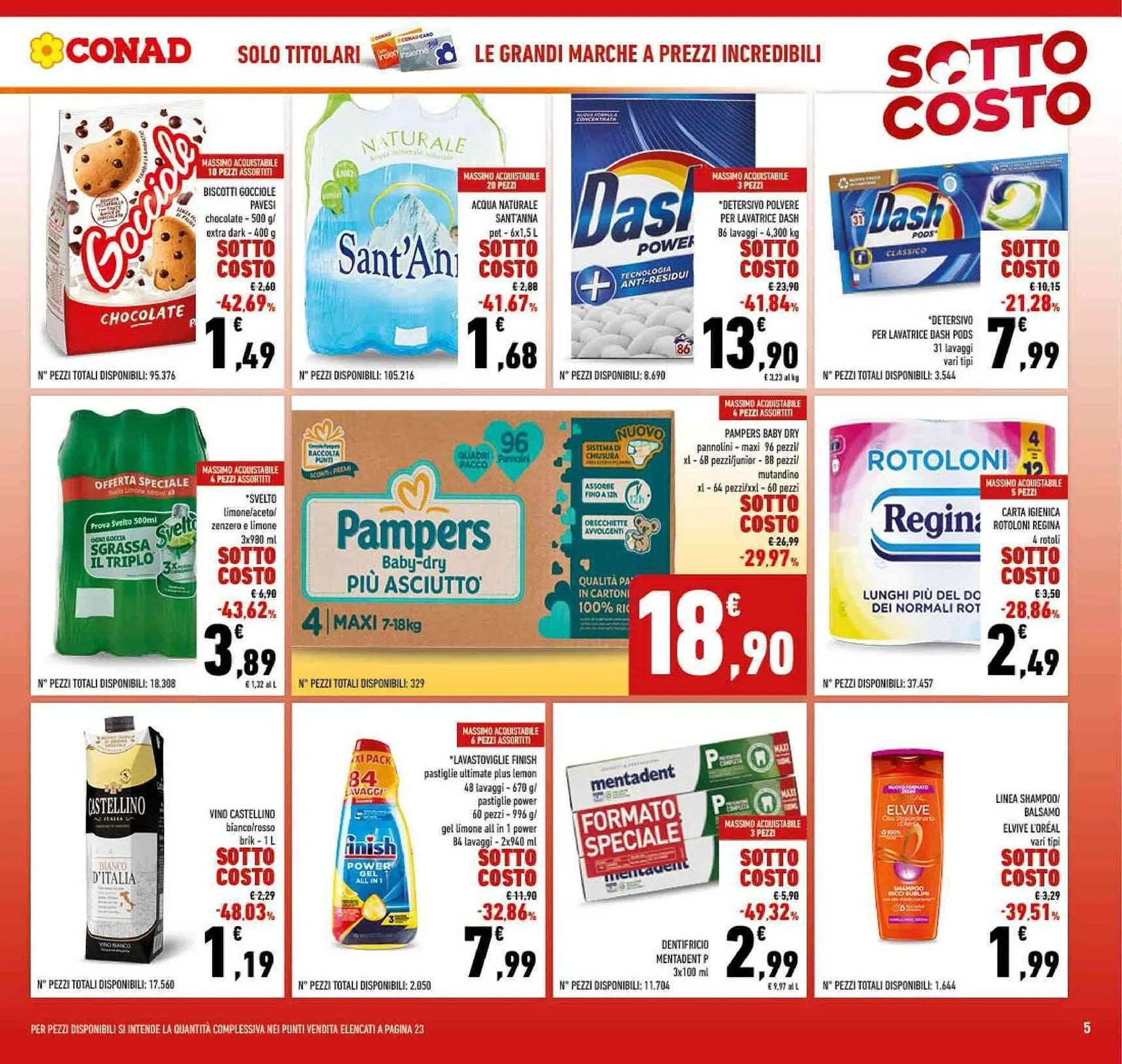 Volantino Conad da 31 ottobre a 9 novembre di 2024 - Pagina del volantino 5