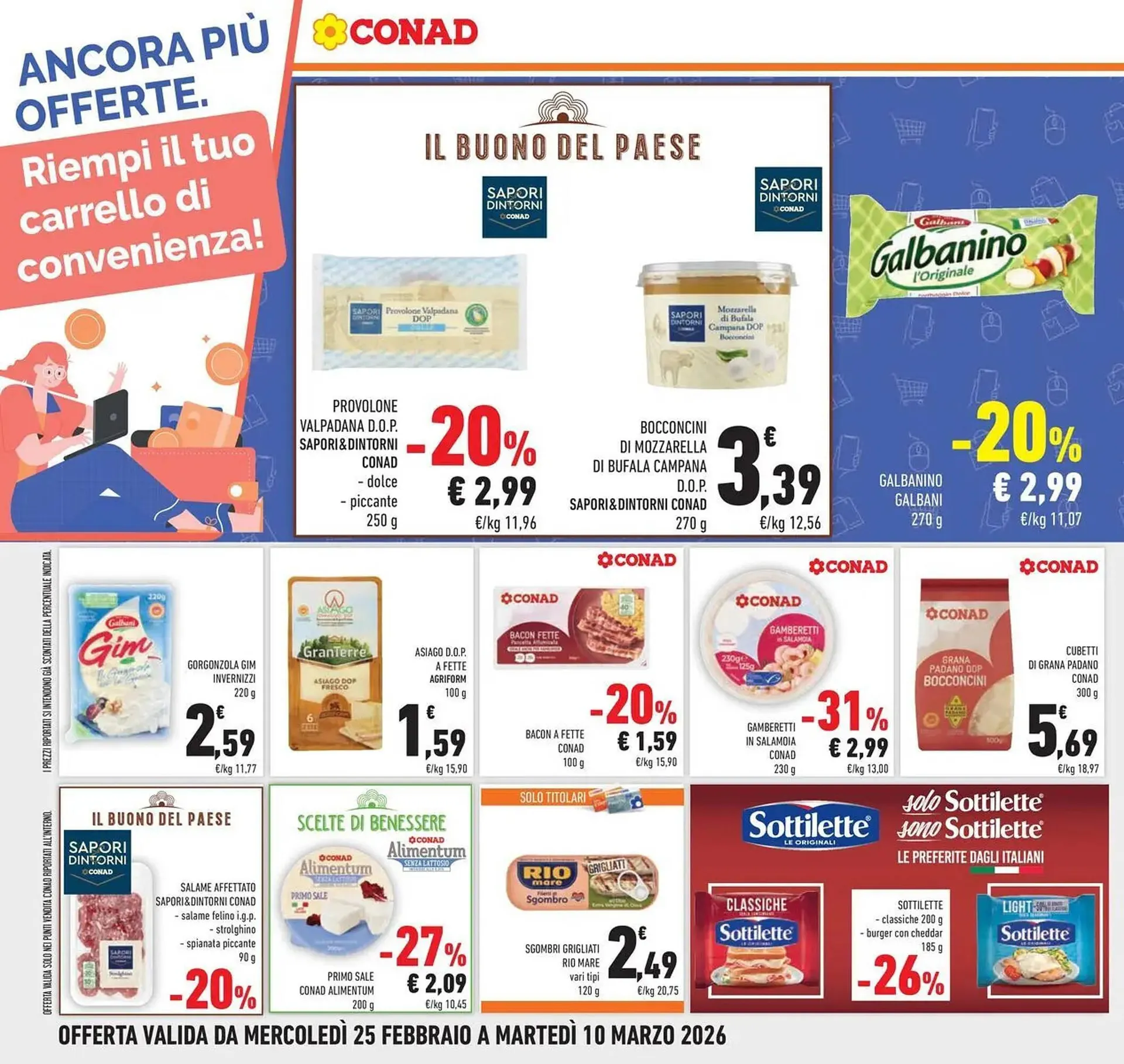 Volantino Conad da 24 febbraio a 10 marzo di 2026 - Pagina del volantino 24