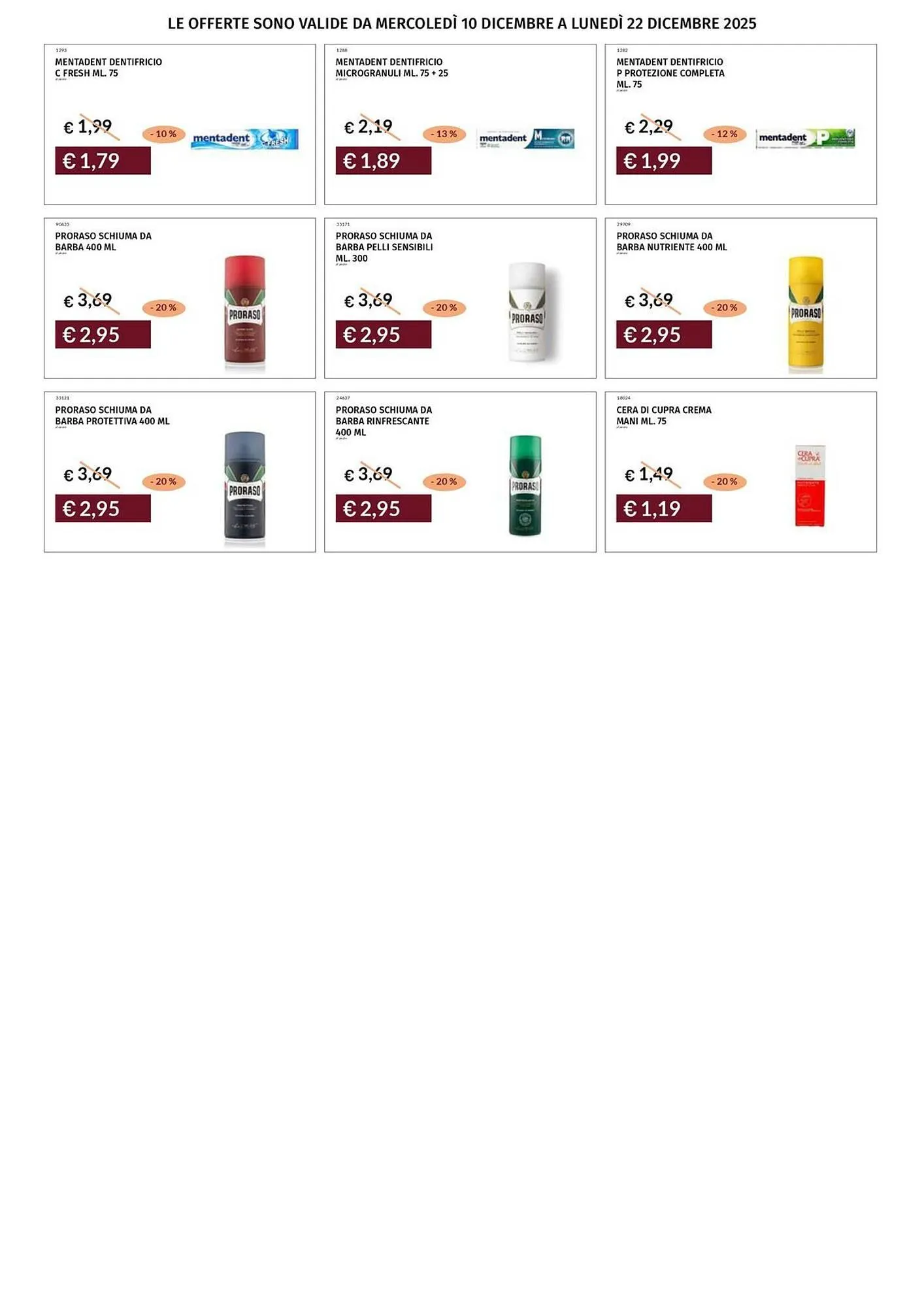Volantino Prezzemolo e Vitale da 11 dicembre a 22 dicembre di 2025 - Pagina del volantino 55