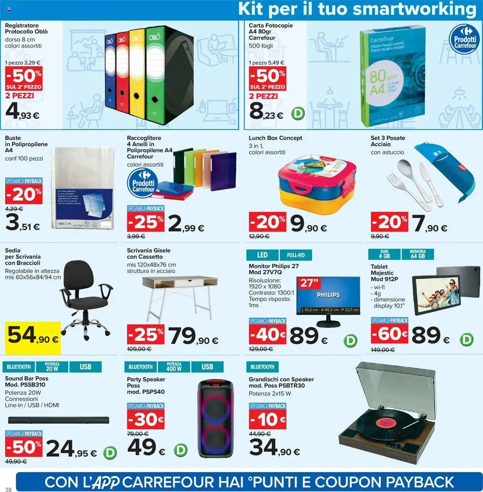 Volantino Carrefour Iper da 5 settembre a 14 settembre di 2025 - Pagina del volantino 38