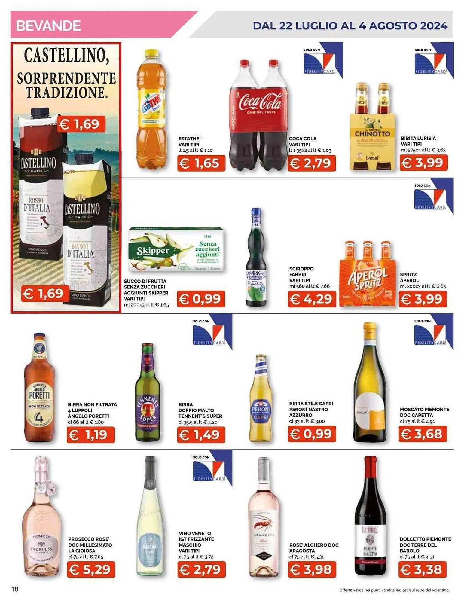 Volantino Mercatò Local da 22 luglio a 4 agosto di 2024 - Pagina del volantino 10