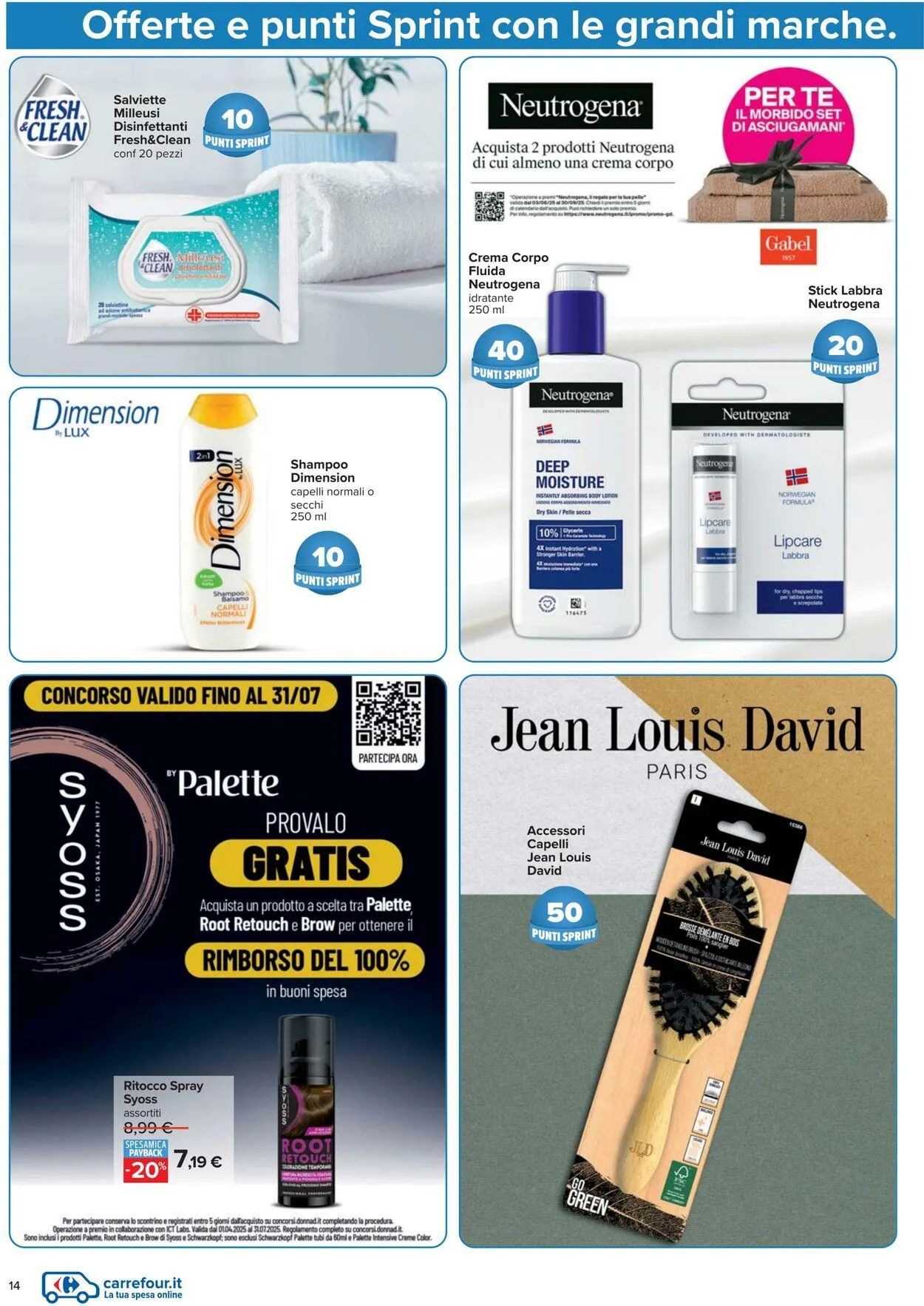Carrefour Volantino attuale da 24 luglio a 6 agosto di 2025 - Pagina del volantino 14
