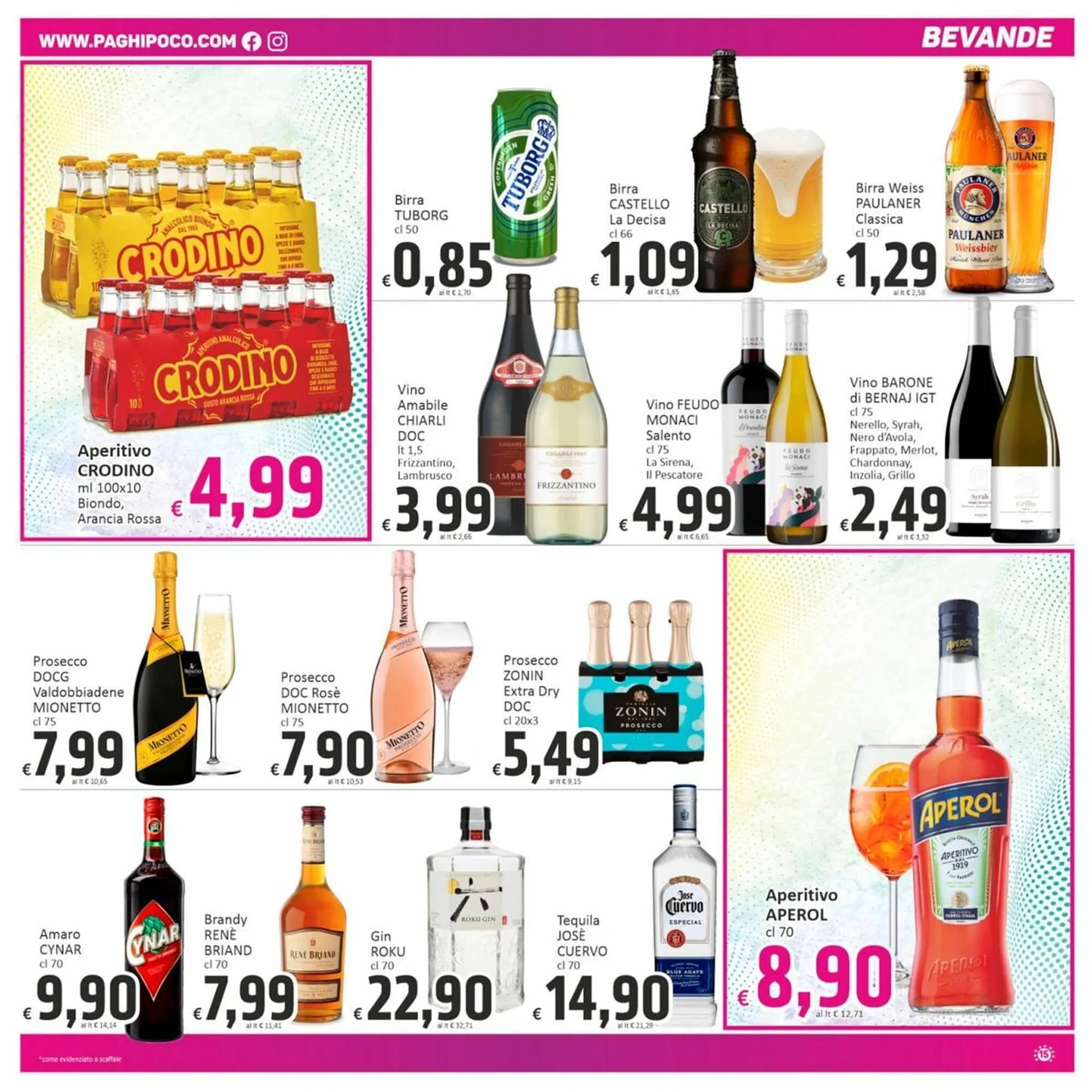 Volantino Paghi Poco da 15 luglio a 24 luglio di 2025 - Pagina del volantino 15