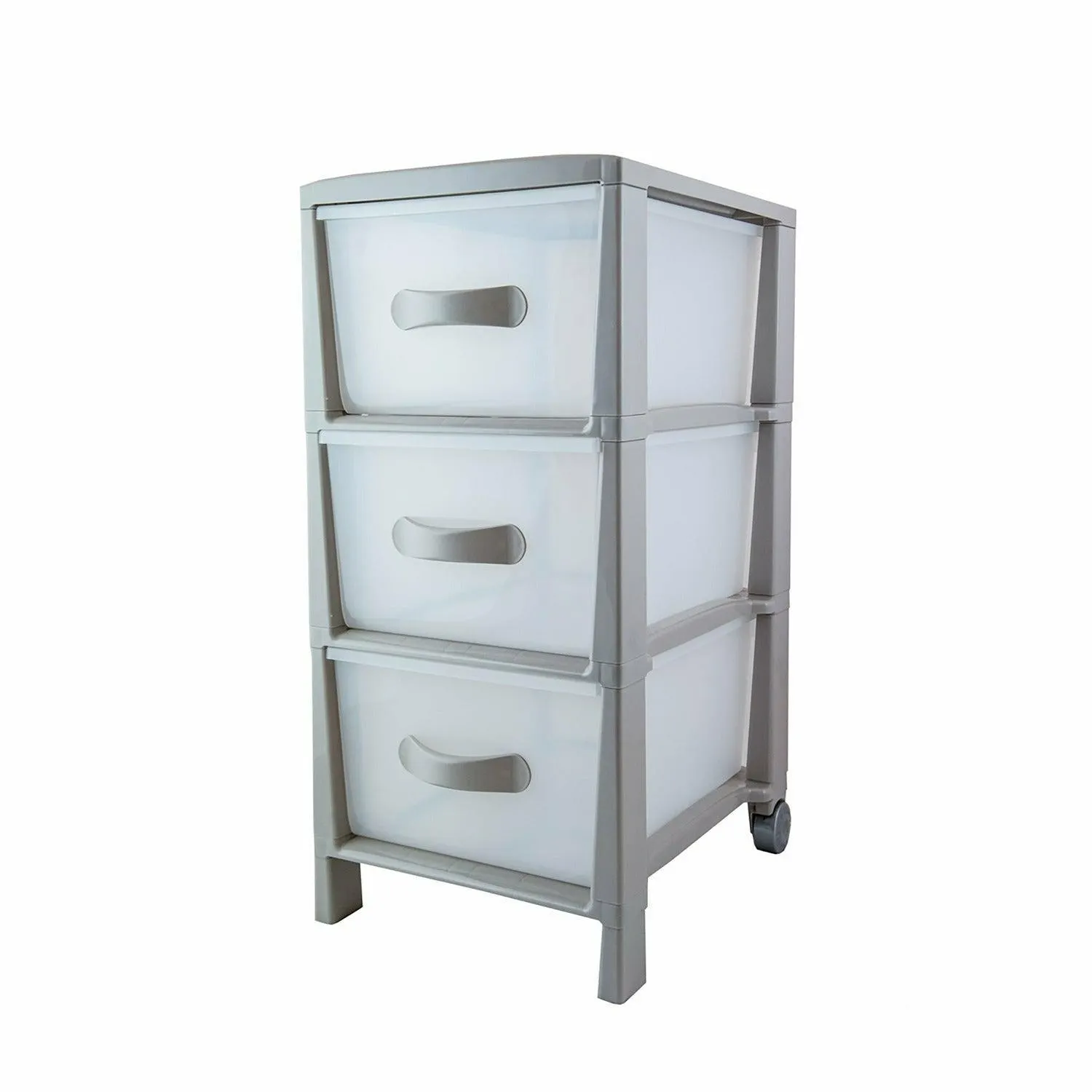 Cassettiera Futura Slim 3 cassetti tortora