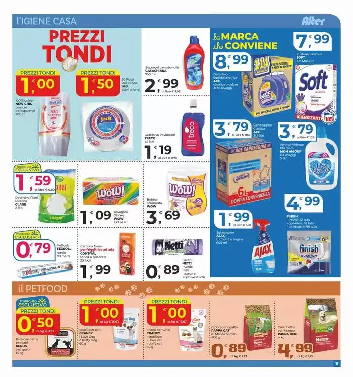 Prezzi tondi da 24 aprile a 4 maggio di 2025 - Pagina del volantino 11