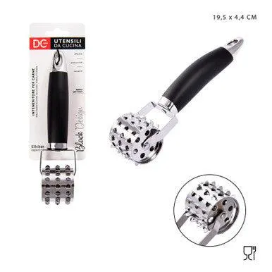 Dc - L/Black Meat Fork Wheel Acc. 19.5X4.4Cm