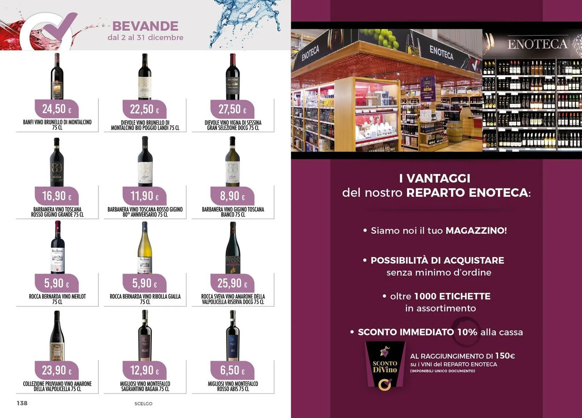 Volantino Scelgo da 2 dicembre a 31 dicembre di 2024 - Pagina del volantino 70