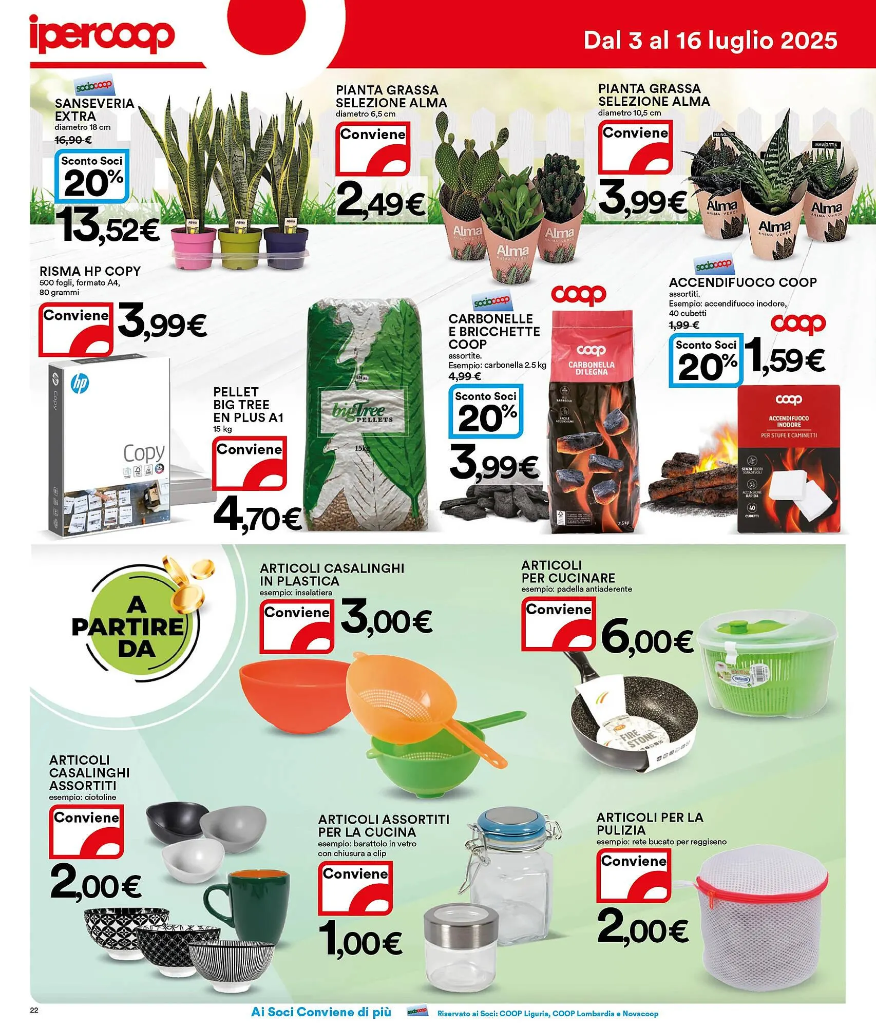 Volantino Ipercoop da 3 luglio a 16 luglio di 2025 - Pagina del volantino 22