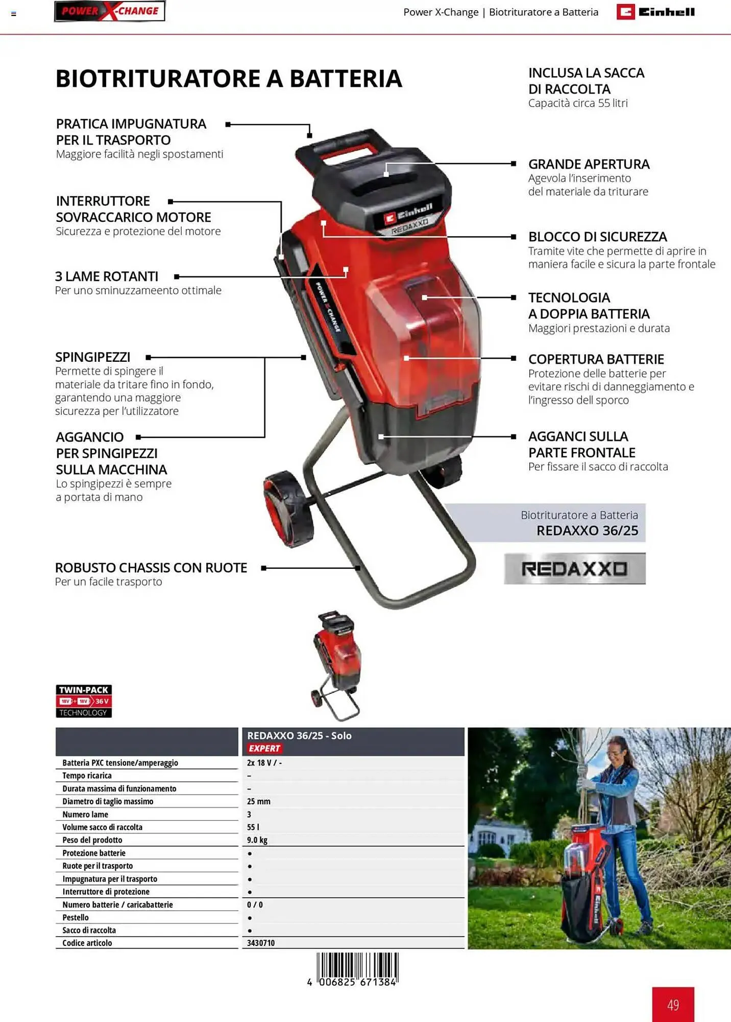 Volantino Einhell da 1 febbraio a 31 dicembre di 2025 - Pagina del volantino 49