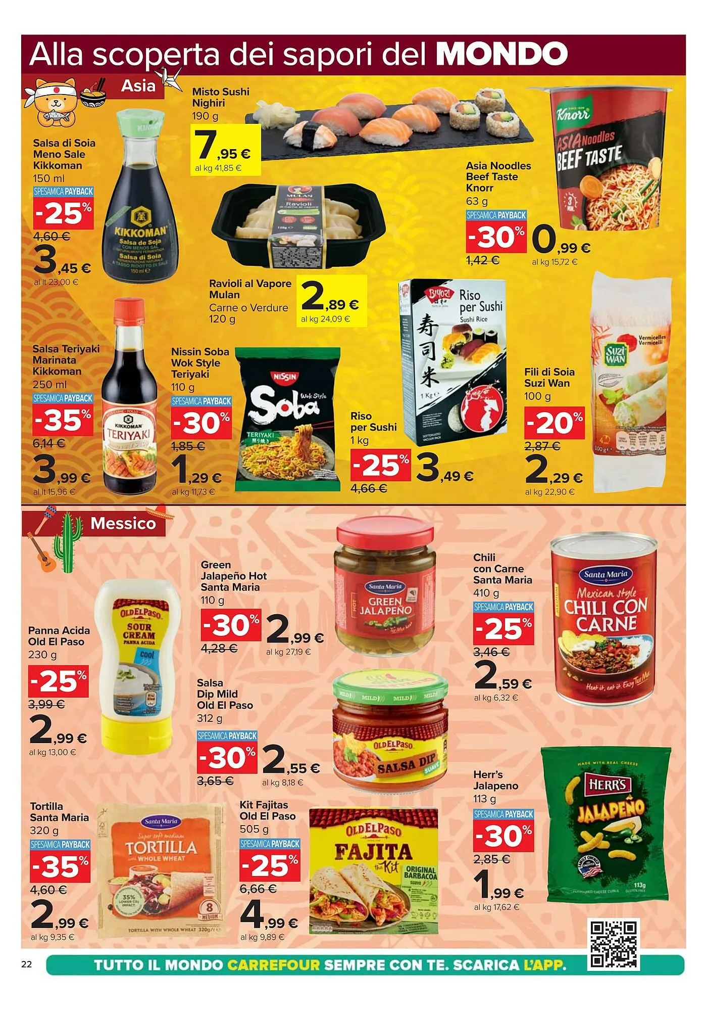 Volantino Carrefour Market da 16 maggio a 28 maggio di 2025 - Pagina del volantino 22