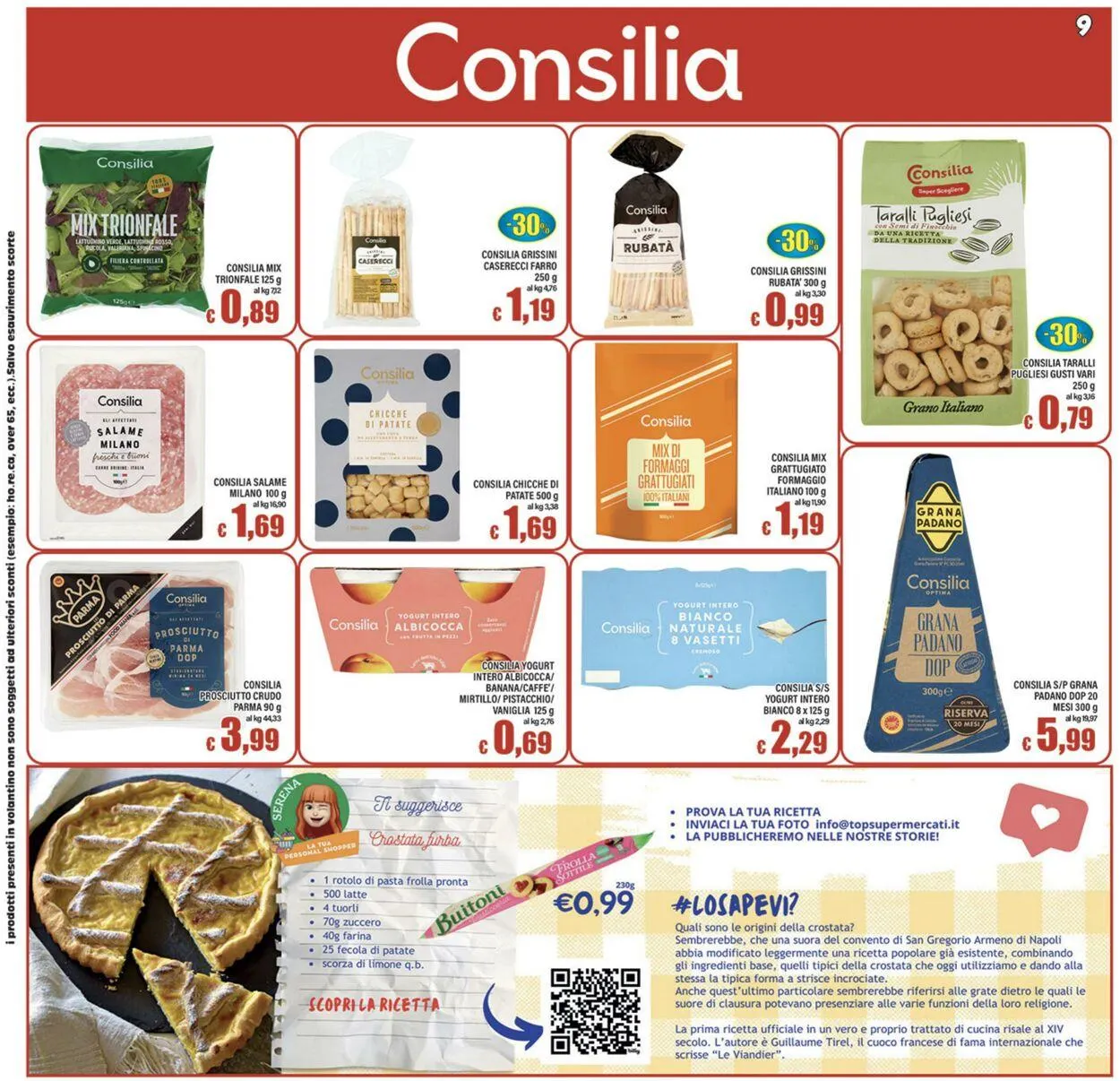 Top Supermercati Volantino attuale da 17 luglio a 31 luglio di 2025 - Pagina del volantino 9