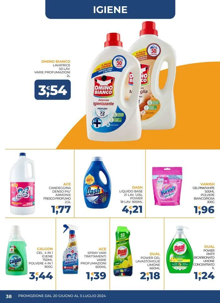Offerte da 20 giugno a 3 luglio di 2024 - Pagina del volantino 38