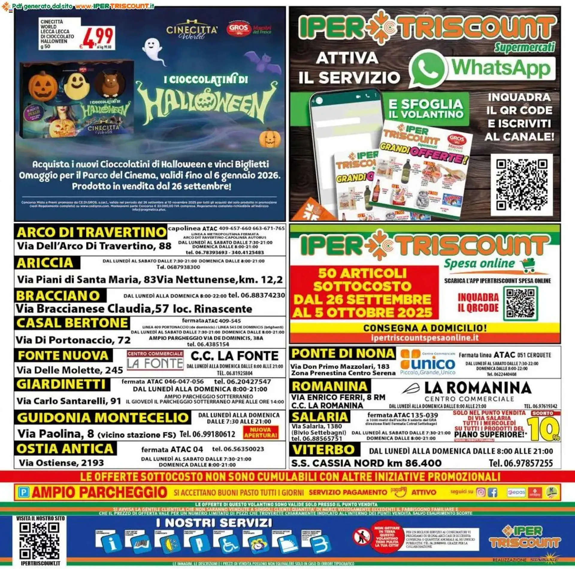 Volantino Iper Triscount da 26 settembre a 7 ottobre di 2025 - Pagina del volantino 20