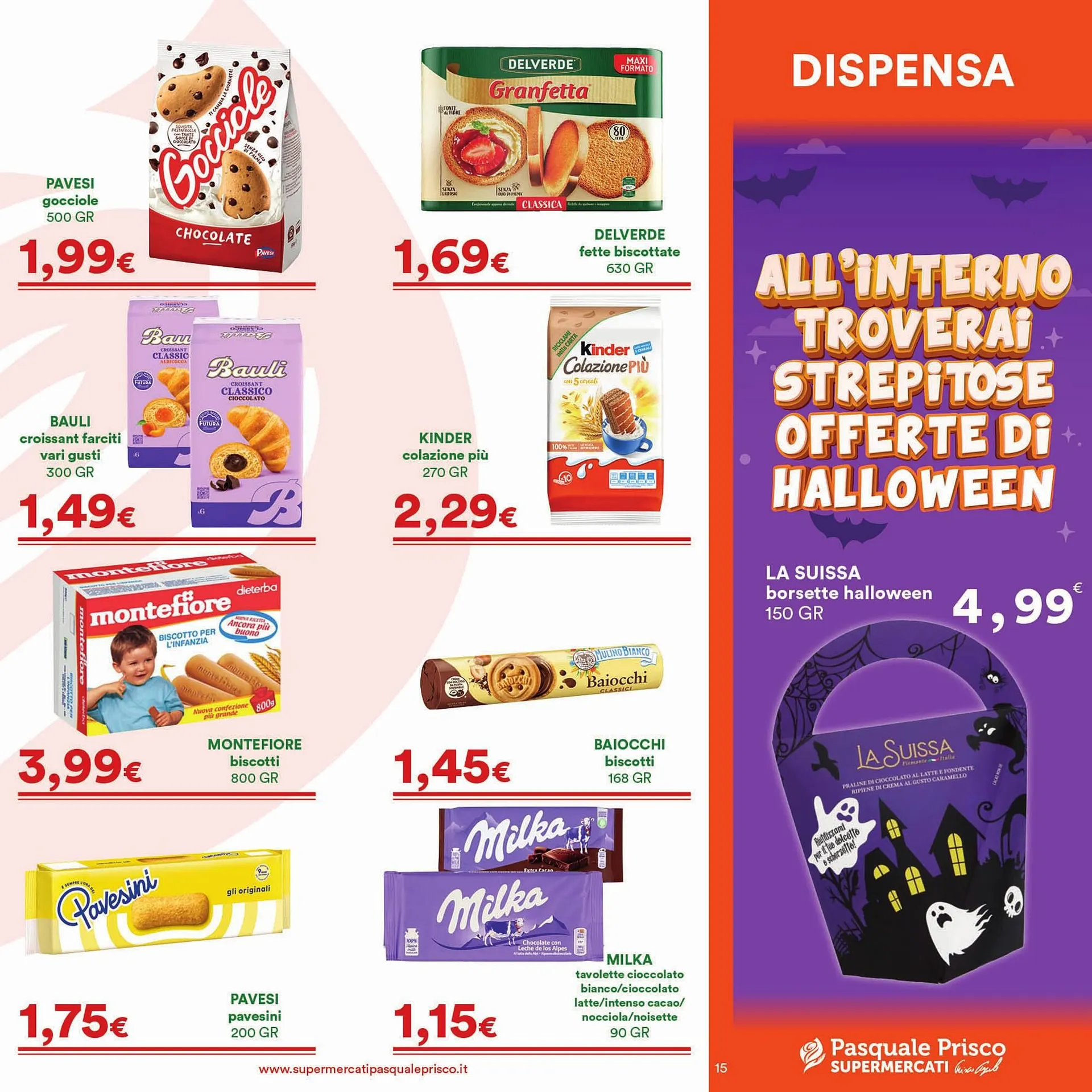 Volantino Supermercati Pasquale Prisco da 21 ottobre a 3 novembre di 2025 - Pagina del volantino 15