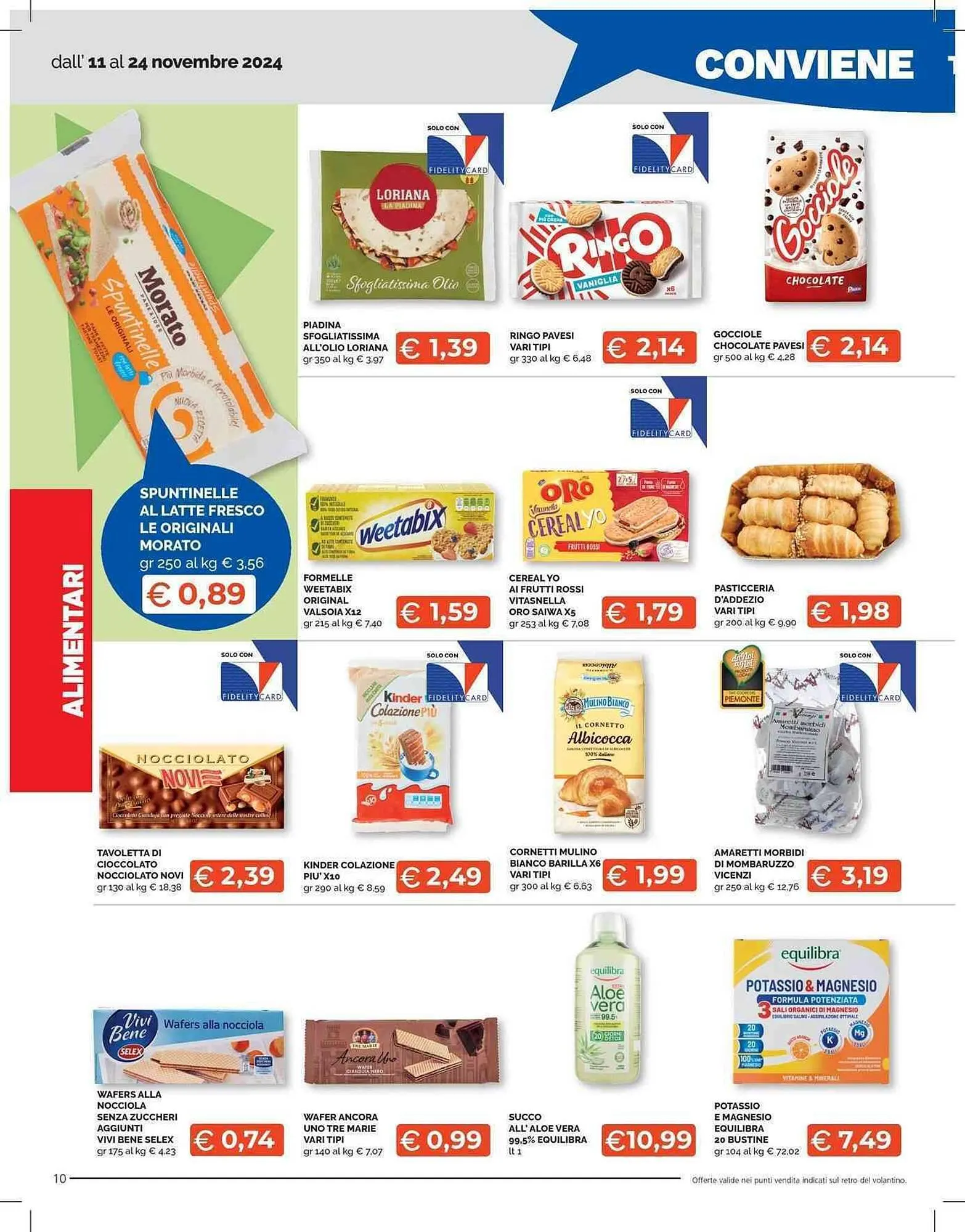 Volantino Mercatò Local da 11 novembre a 24 novembre di 2024 - Pagina del volantino 10