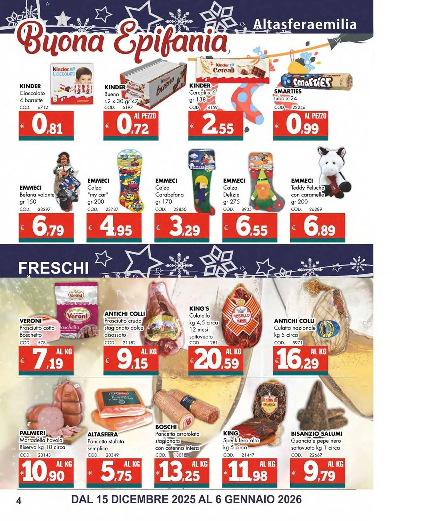 Volantino Altasfera da 15 dicembre a 6 gennaio di 2026 - Pagina del volantino 4