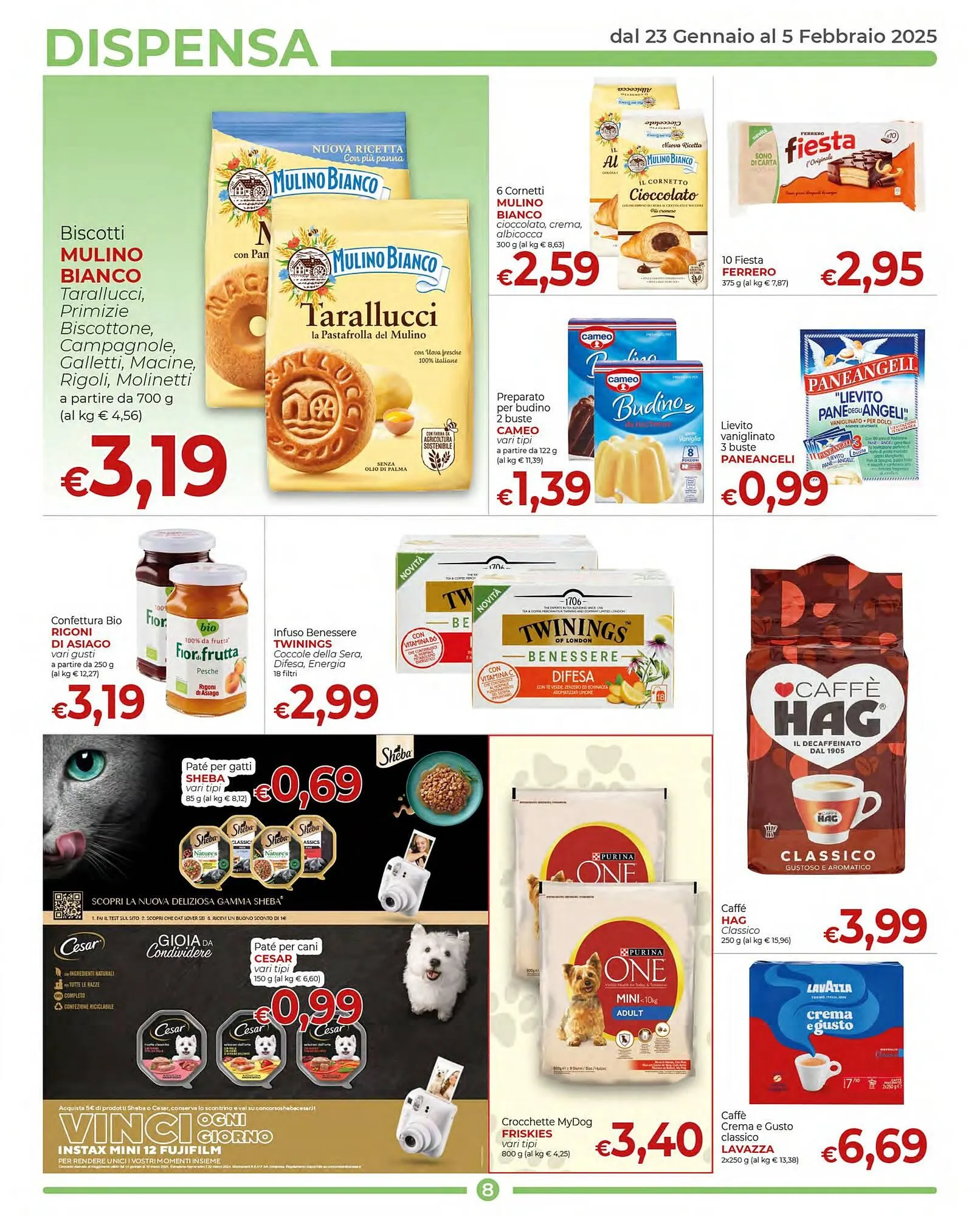 Volantino Supermercati Nonna Isa da 23 gennaio a 5 febbraio di 2025 - Pagina del volantino 8