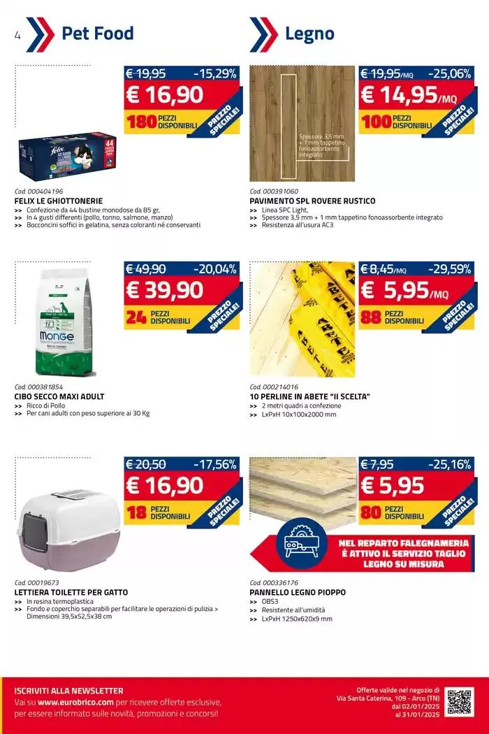 Nuovo negozio ad Arco! da 2 gennaio a 31 gennaio di 2025 - Pagina del volantino 4
