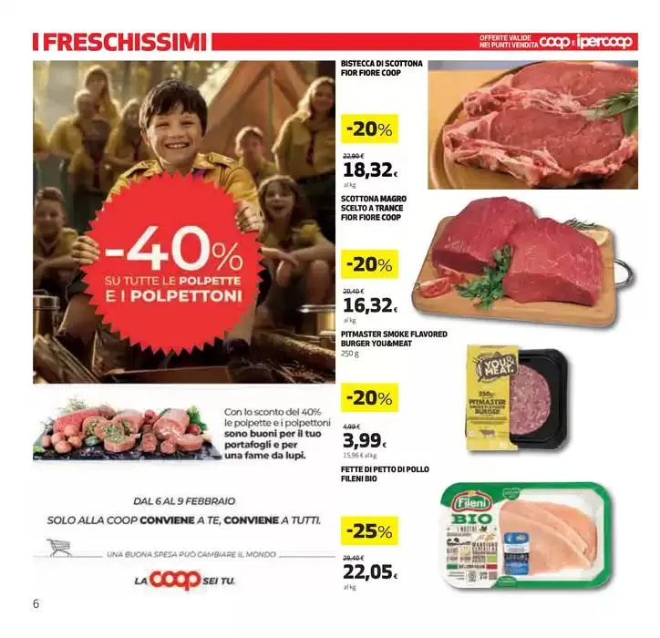 Sottocosto da 30 gennaio a 12 febbraio di 2025 - Pagina del volantino 6