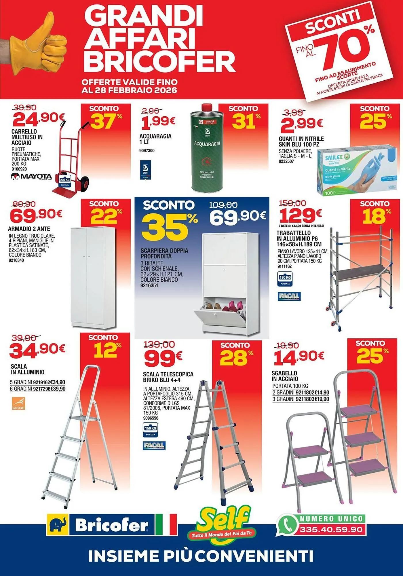Volantino Bricofer da 27 gennaio a 28 febbraio di 2026 - Pagina del volantino 7