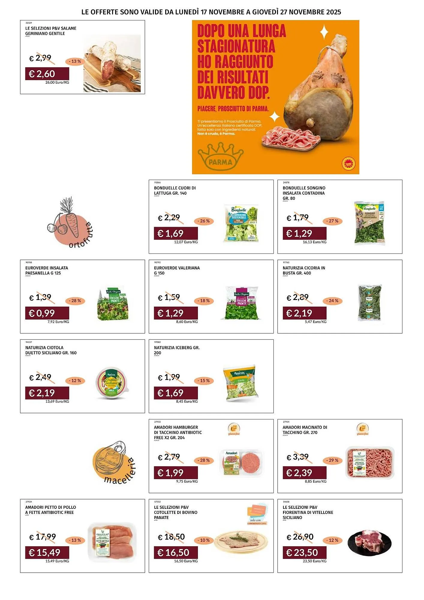 Volantino Prezzemolo e Vitale da 17 novembre a 27 novembre di 2025 - Pagina del volantino 3