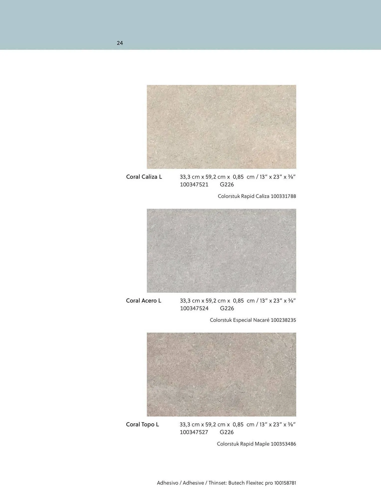 Catalogue Porcelanosa du 27 juin au 31 décembre 2025 - Catalogue page 24