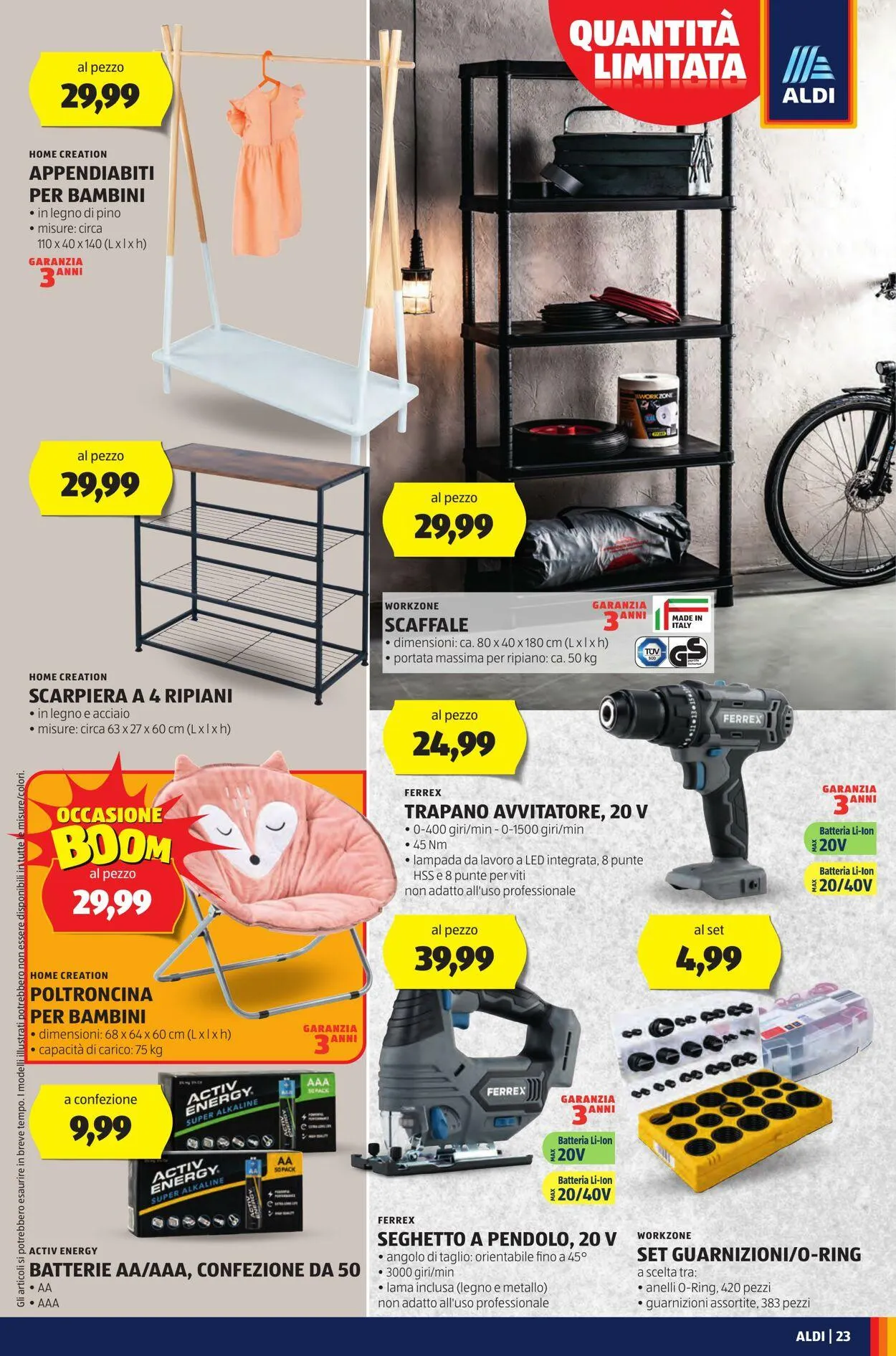 Aldi Volantino attuale da 23 giugno a 29 giugno di 2025 - Pagina del volantino 23