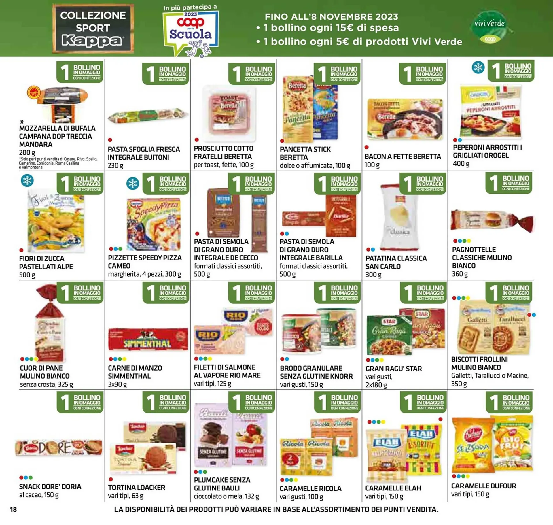 Volantino Superconti da 26 ottobre a 8 novembre di 2023 - Pagina del volantino 18