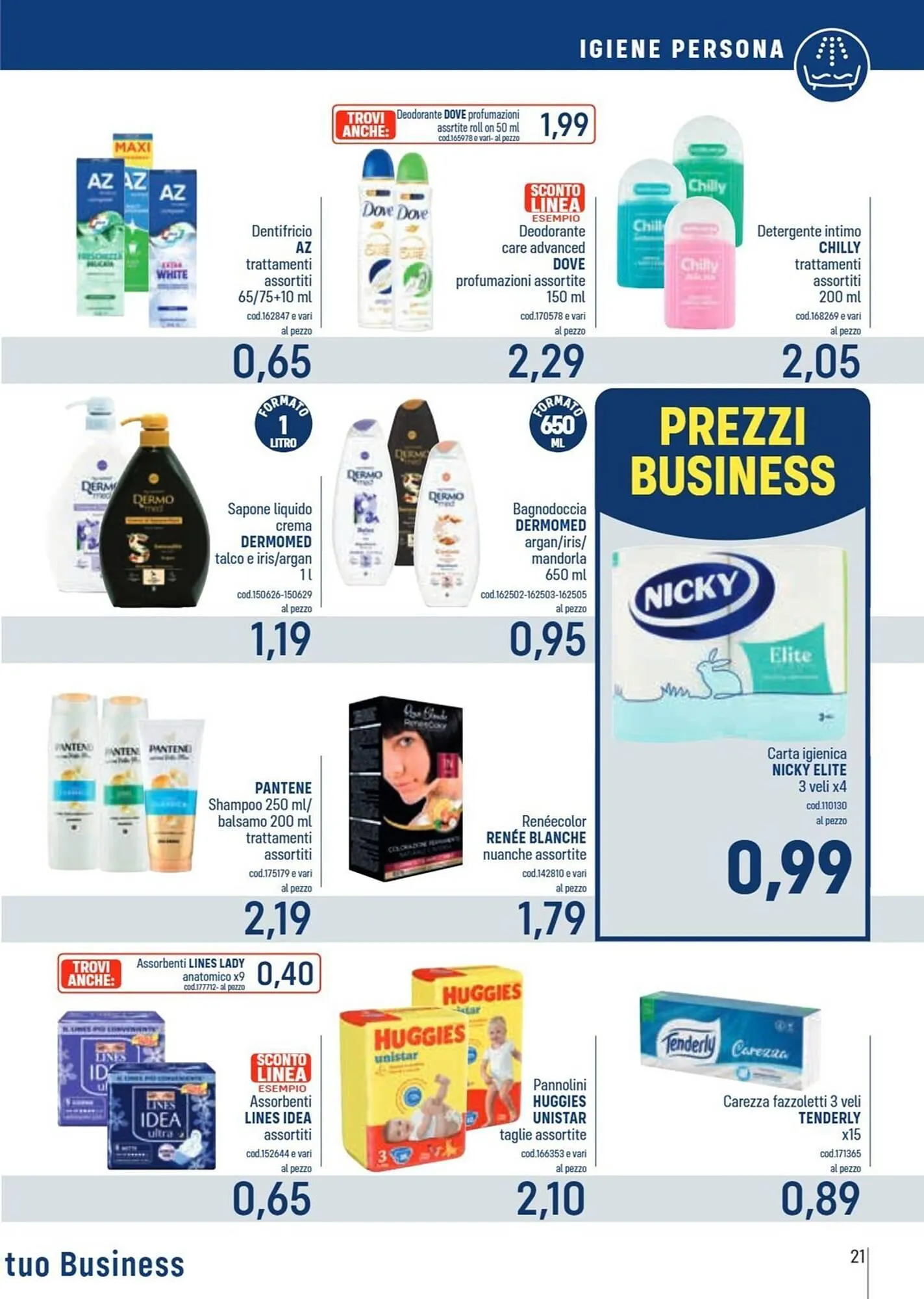 Volantino Talento Professional Store da 27 ottobre a 9 novembre di 2025 - Pagina del volantino 21