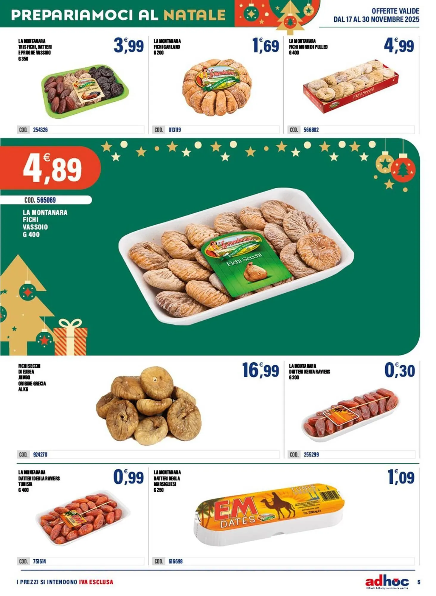 Volantino Adhoc da 17 novembre a 30 novembre di 2025 - Pagina del volantino 5