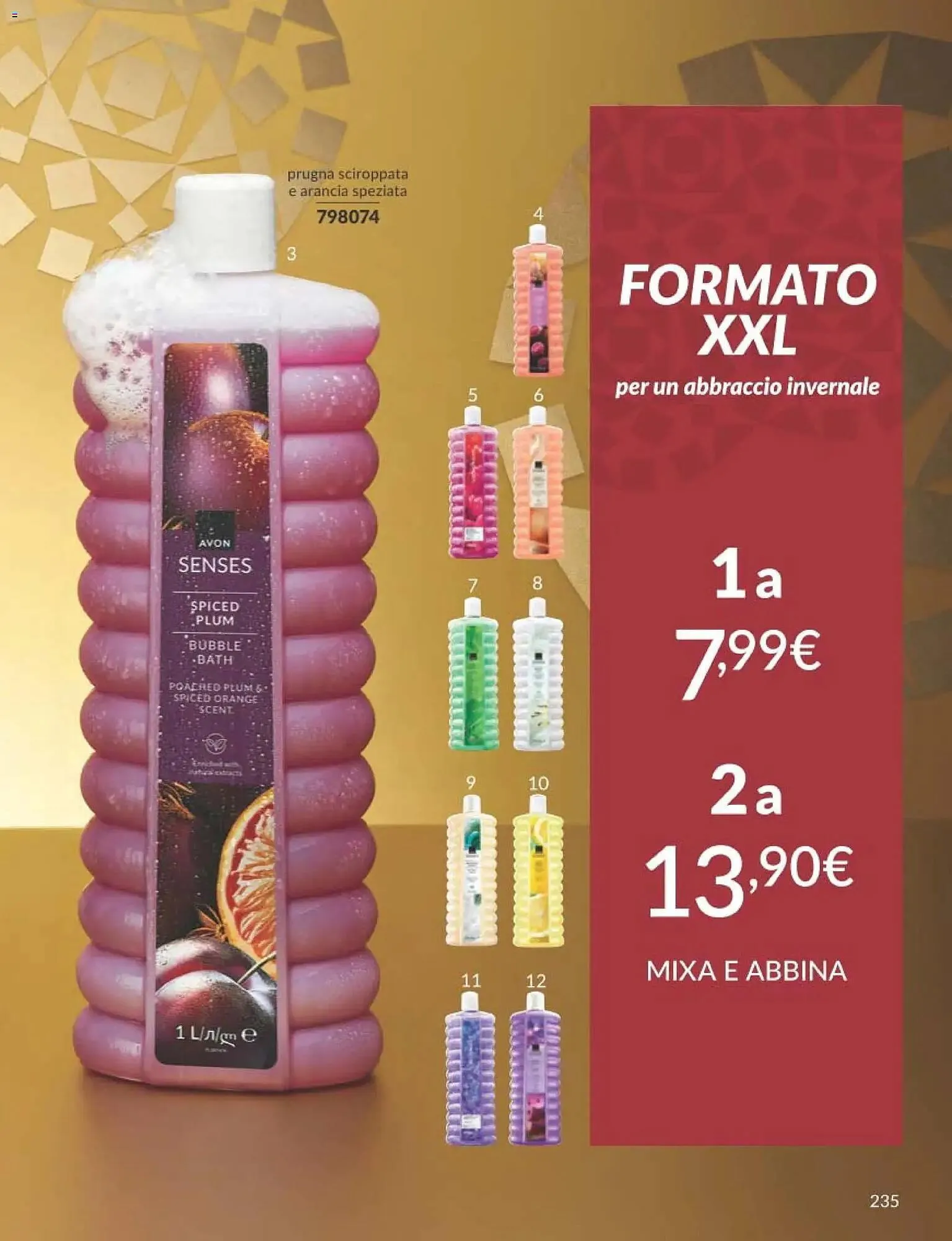 Catalogo Avon da 1 dicembre a 30 dicembre di 2025 - Pagina del volantino 235