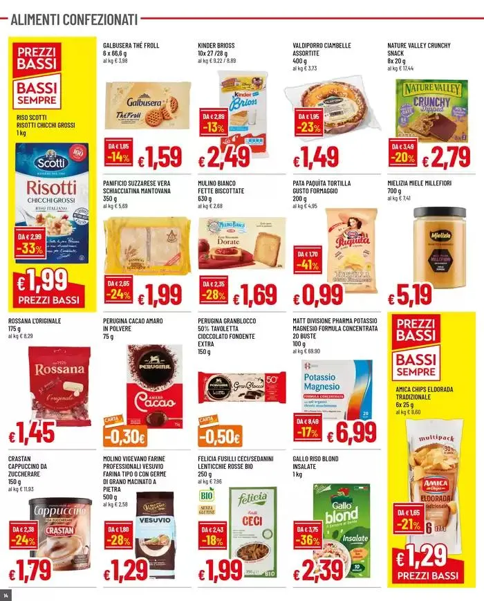 Prezzi ancora piu bassi da 8 maggio a 21 maggio di 2025 - Pagina del volantino 14