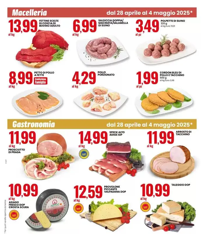 SPECIALE ANNIVERSARIO: FESTA DELLA FRESCHEZZA da 28 aprile a 4 maggio di 2025 - Pagina del volantino 3