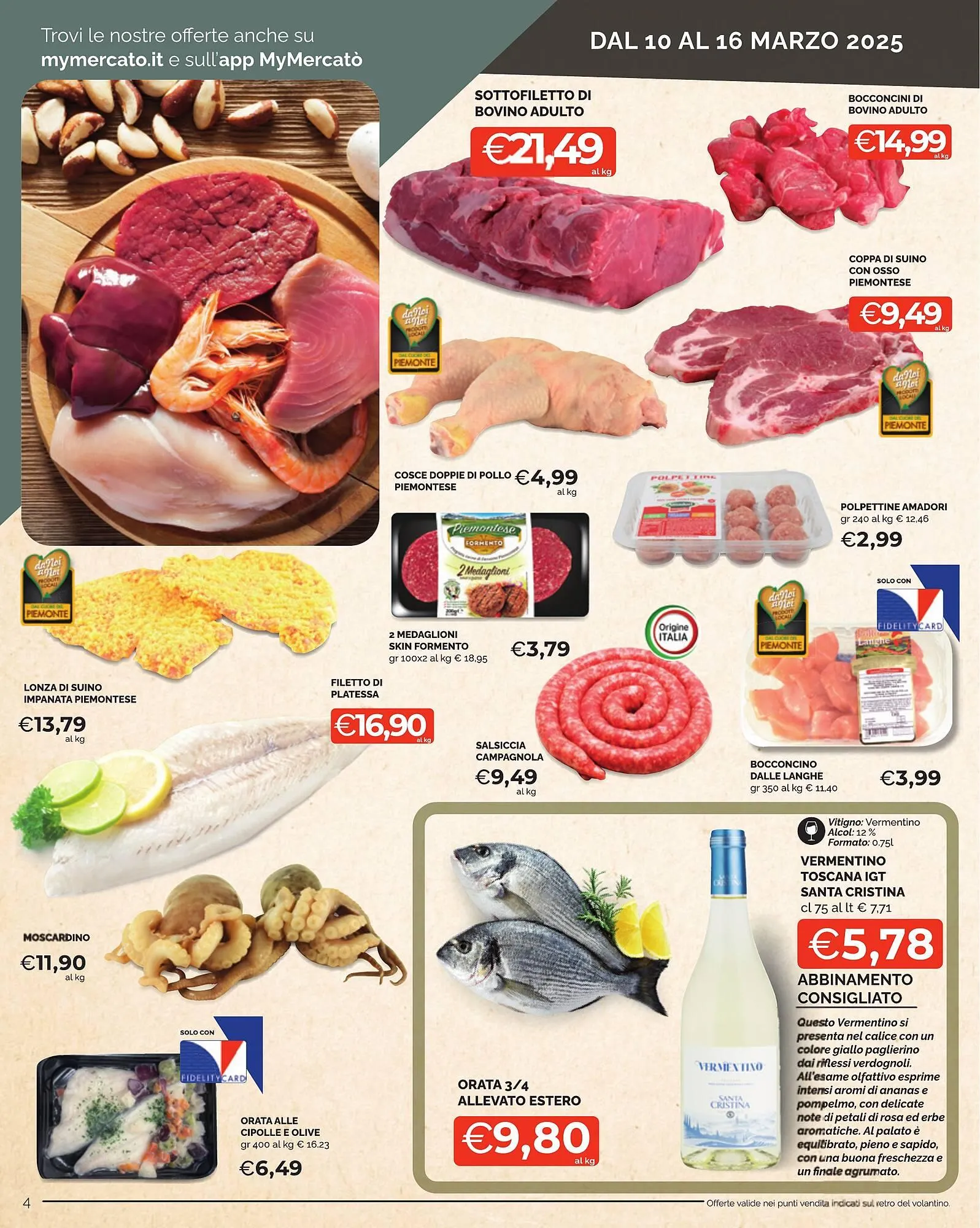 Volantino Mercatò Extra da 10 marzo a 16 marzo di 2025 - Pagina del volantino 4