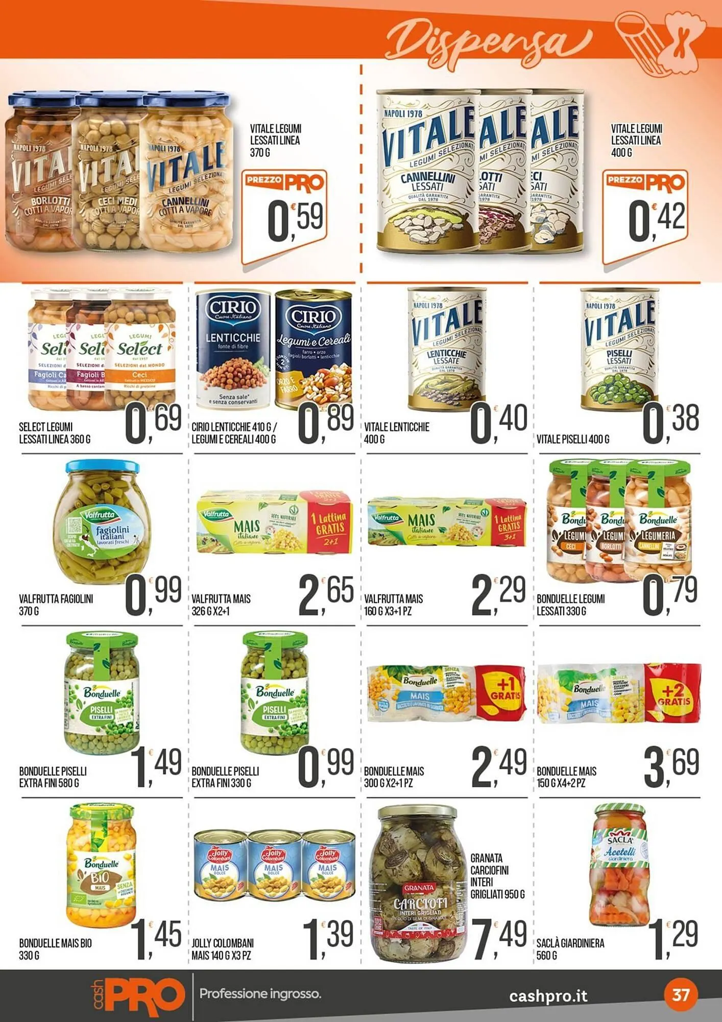 Volantino Cash pro da 1 dicembre a 14 dicembre di 2025 - Pagina del volantino 37