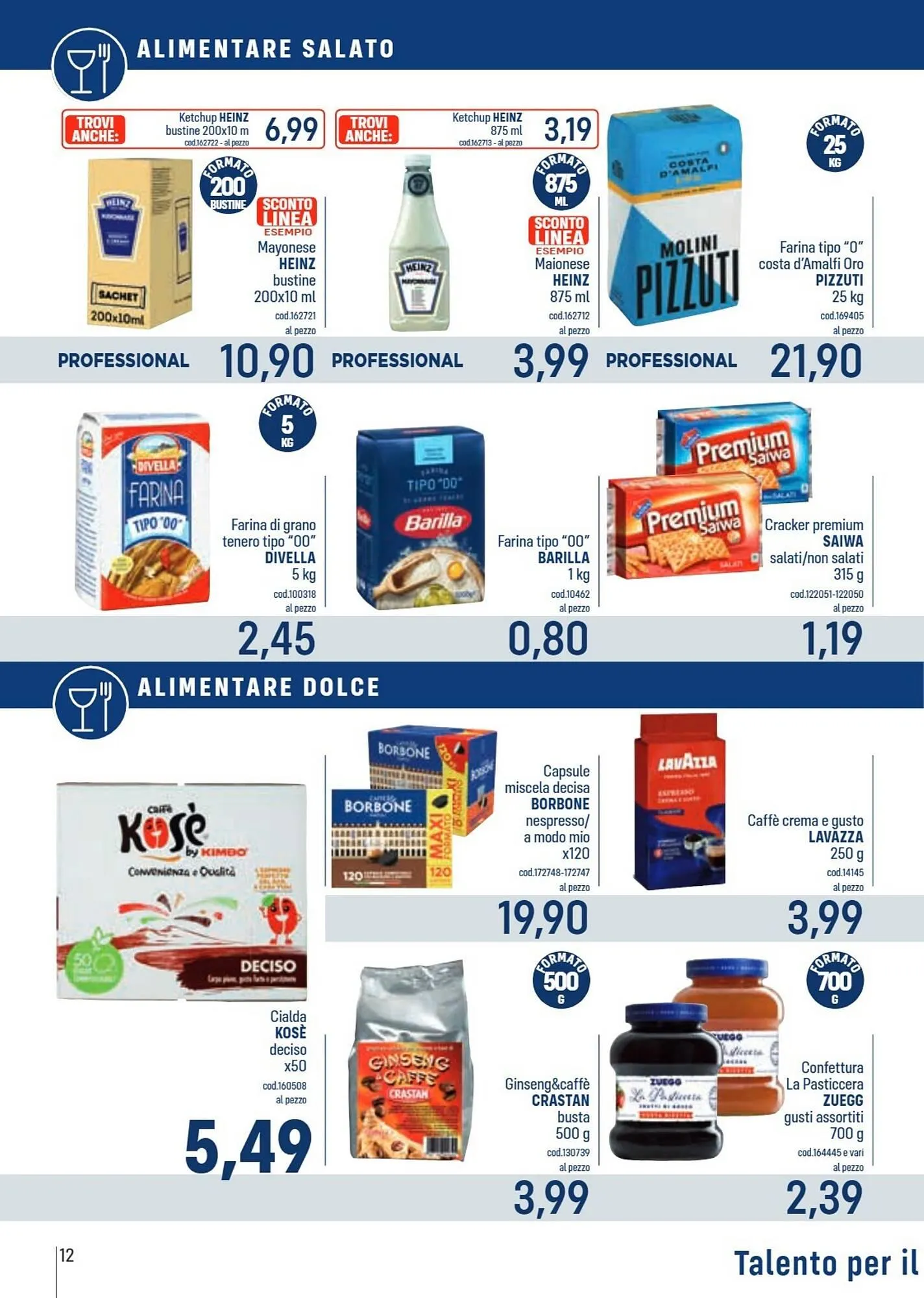 Volantino Talento Professional Store da 16 febbraio a 1 marzo di 2026 - Pagina del volantino 12