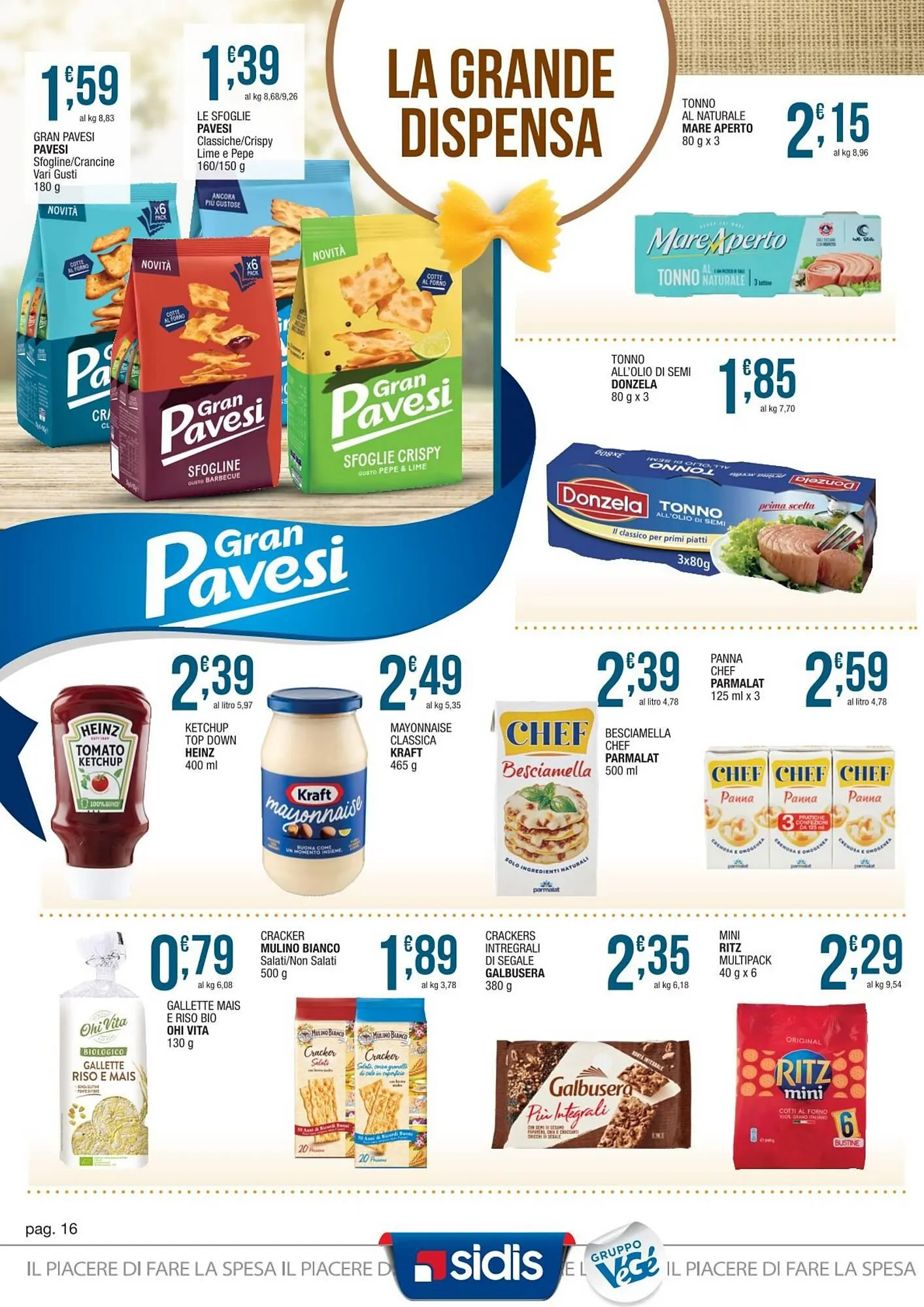 Volantino Maxi Sidis da 28 luglio a 9 agosto di 2025 - Pagina del volantino 16
