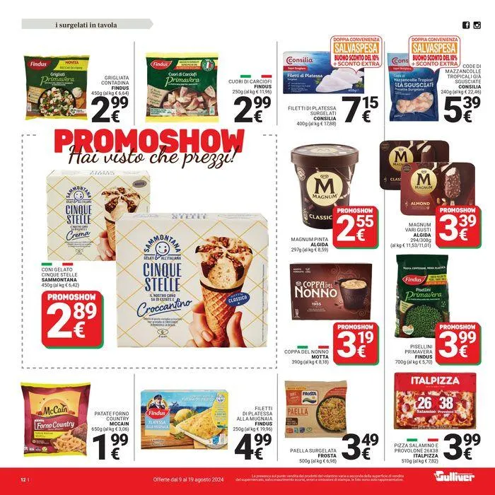 Promo show da 9 agosto a 19 agosto di 2024 - Pagina del volantino 12