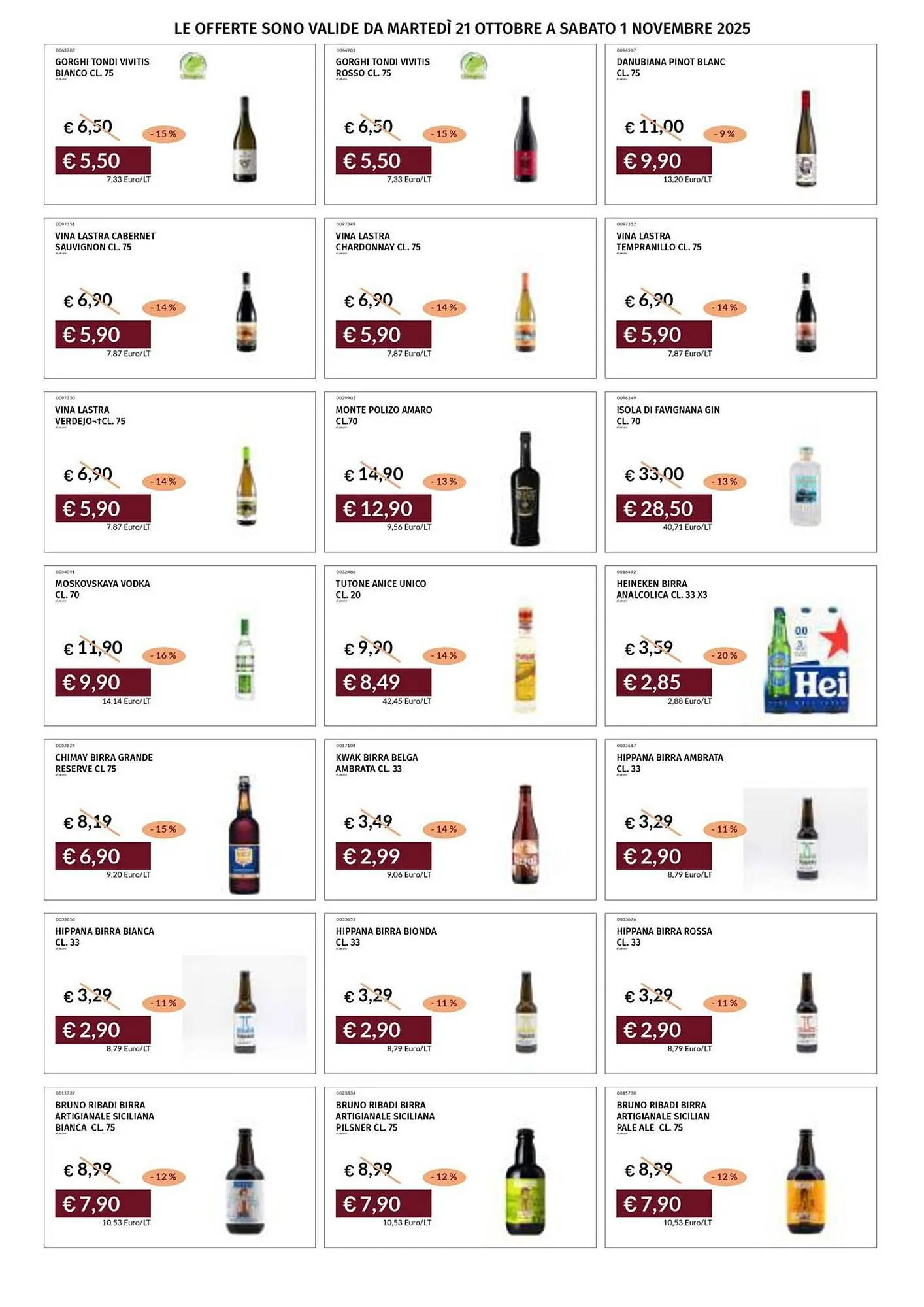 Volantino Prezzemolo e Vitale da 21 ottobre a 1 novembre di 2025 - Pagina del volantino 32