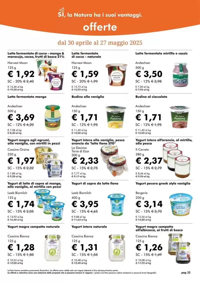 Una dispensa essenziale per l'arrivo dell'estate da 1 maggio a 31 maggio di 2025 - Pagina del volantino 32