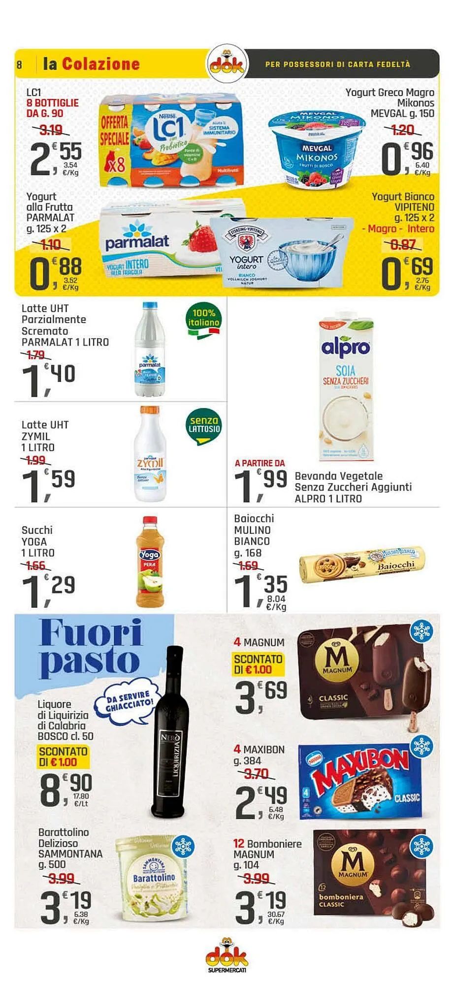 Volantino Supermercati Dok da 22 maggio a 31 maggio di 2025 - Pagina del volantino 8