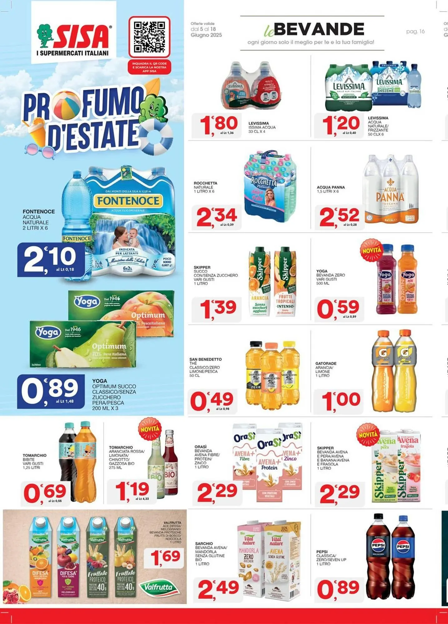 Volantino Sisa da 5 giugno a 18 giugno di 2025 - Pagina del volantino 16