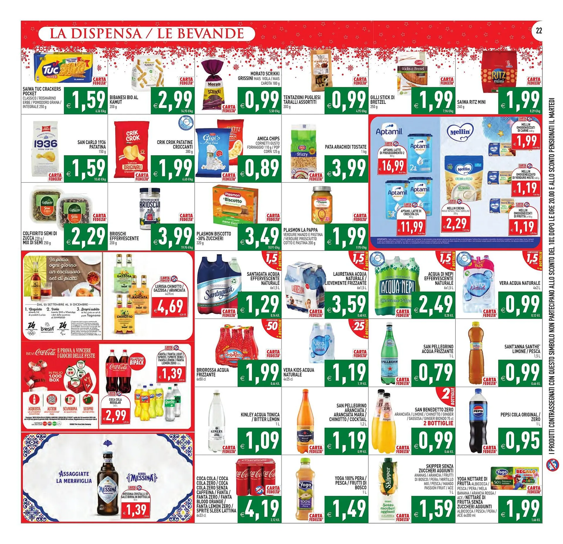Volantino Supermercati Agorà da 16 dicembre a 24 dicembre di 2025 - Pagina del volantino 22